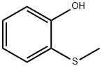 2-HYDROXYTHIOANISOLE Structure