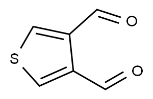 噻吩-3,4-二甲醛,1073-31-0,结构式