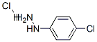 4-クロロフェニルヒドラジン塩酸塩 化学構造式