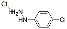 4-Chlorophenylhydrazine hydrochloride Structure