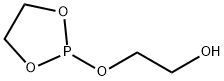 2-(1,3,2-ジオキサホスホラン-2-イルオキシ)エタノール 化学構造式