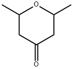 2,6-ジメチル-5,6-ジヒドロ-2H-ピラン-4(3H)-オン 化学構造式