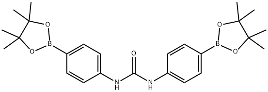 1,3-Bis(4-boronophenyl)urea, bispinacol ester Structure