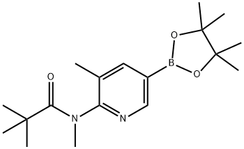 1073354-77-4 6-(N,2,2,2-四甲基乙酰氨基)-5-甲基吡啶-3-硼酸频哪醇酯