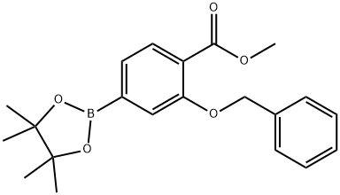 1073355-16-4 3-BENZYLOXY-4-METHOXYCARBONYLPHENYLBORONIC ACID, PINACOL ESTER