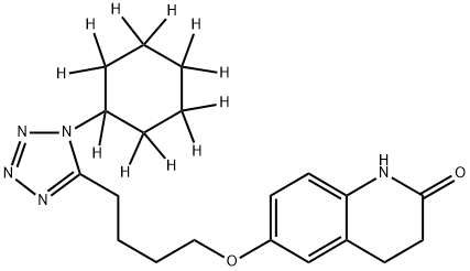 Cilostazol-d11 Structure