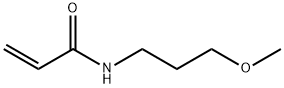 N-(3-甲氧基丙基)丙烯酰胺 结构式