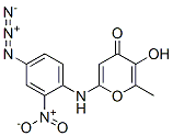 N-(4-azido-2-nitrophenyl)maltosylamine 结构式
