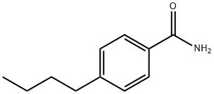 4-N-丁基苯甲酰胺, 107377-07-1, 结构式