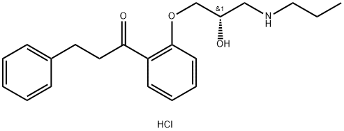 普罗帕酮杂质5 盐酸盐, 107381-36-2, 结构式