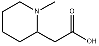 (1-METHYL-PIPERIDIN-2-YL)-ACETIC ACID Structure