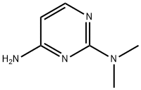 N2,N2-二甲基嘧啶-2,4-二胺,1074-34-6,结构式