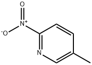 2-ニトロ-5-メチルピリジン 化学構造式