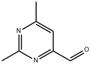 2,6-二甲基嘧啶-4-甲醛,1074-39-1,结构式