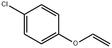p-クロロフェニルビニルエーテル 化学構造式