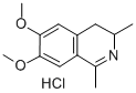 6,7-DIMETHOXY-1,3-DIMETHYL-3,4-DIHYDROISOQUINOLINE HYDROCHLORIDE, 98 Structure