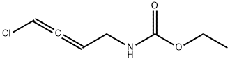 Carbamic  acid,  (4-chloro-2,3-butadienyl)-,  ethyl  ester  (9CI) Structure