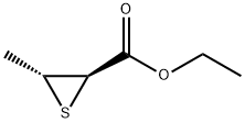 Thiiranecarboxylic acid, 3-methyl-, ethyl ester, trans- (9CI) Struktur