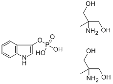 3-INDOXYL PHOSPHATE, BIS(2-AMINO-2-METHYL-1,3-PROPANEDIOL) SALT|3-吲哚氧基磷酸盐,双(2-氨基-2-甲基-1,3-丙二醇)盐