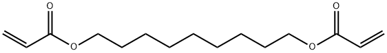 1,9-双(丙烯酰氧基)壬烷(含稳定剂甲氧基氢醌),107481-28-7,结构式