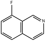 8-フルオロイソキノリン 化学構造式