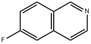 6-氟异喹啉, 1075-11-2, 结构式