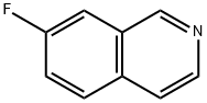 7-氟异喹啉,1075-12-3,结构式