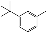 3-tert-ブチルトルエン 化学構造式