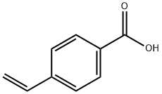 4-乙烯基苯甲酸,1075-49-6,结构式