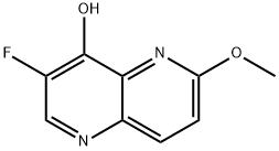 3-Fluoro-6-Methoxy-[1,5]naphthyridin-4-ol Structure