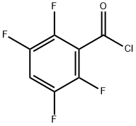 2,3,5,6-テトラフルオロベンゾイルクロリド 化学構造式
