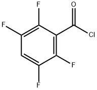 2,3,5,6-TETRAFLUOROBENZOYL CHLORIDE Structure