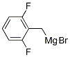 臭化2,6-ジフルオロベンジルマグネシウム, 0.25M IN 2-METHF 化学構造式