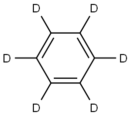 ベンゼン-d6  化学構造式