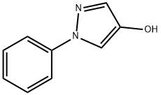 4-Hydroxy-1-phenylpyrazole Struktur