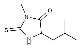 MTH-DL-LEUCINE Struktur