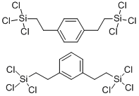 BIS(TRICHLOROSILYLETHYL)BENZENE,TECH-95 Structure