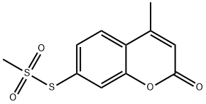 4-Methylumbelliferyl Methanethiosulfonate Structure