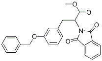 2-Phthalimidyl-3-(3benzoxyphenyl)propionic Acid Methyl Ester Structure