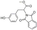 2-Phthalimidyl-3-(3hydroxyphenyl)propionic Acid Methyl Ester Struktur
