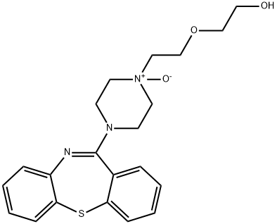 奎硫平N -氧化物,1076199-40-0,结构式