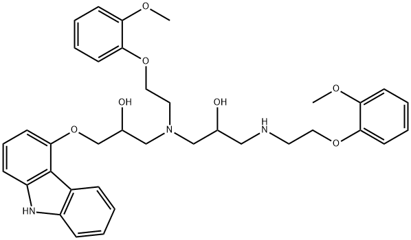 Carvedilol Related Compound A Structure