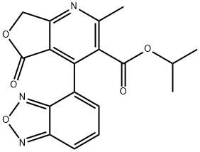 Dehydro Isradipine Lactone Struktur