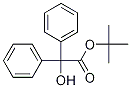 Benzeneacetic acid, a-hydroxy-a-phenyl-, 1,1-diMethylethyl ester Struktur