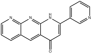 2-Pyridin-3-yl-1H-1,8,9-triaza-anthracen-4-one Structure