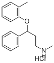 N-甲基-gamma-(2-甲基苯氧基)苯丙胺盐酸盐, 107674-15-7, 结构式