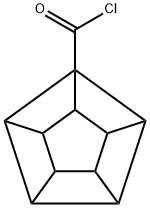 Hexacyclo[4.4.0.02,5.03,9.04,8.07,10]decane-1-carbonyl chloride (9CI) Struktur