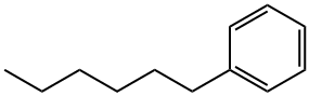 1-PHENYLHEXANE Structure