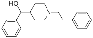 ALPHA-PHENYL-1-(2-PHENYLETHYL)-4-PIPERIDINEMETHANOL 结构式