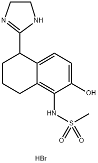 A61603臭化水素酸塩 化学構造式